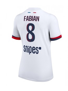 Zenske Futbalové oblečenie Paris Saint-Germain Fabian Ruiz #8 2025-26 Krátky Rukáv - Preč Zenske Futbalové oblečenie Paris Saint-Germain Fabian Ruiz #8 2025-26 Krátky Rukáv - Preč